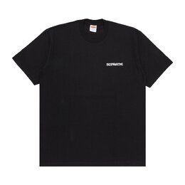 Supreme: Чёрная футболка 