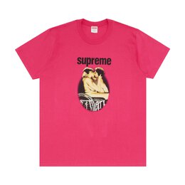 Supreme: Розовая футболка 