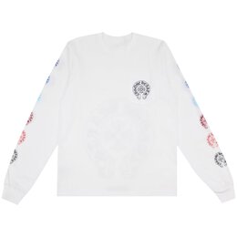 Chrome Hearts: Белая футболка 