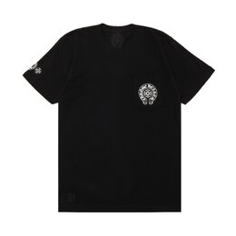 Chrome Hearts: Чёрная футболка 