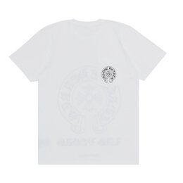 Chrome Hearts: Белая футболка 