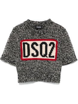 DSQUARED2: Чёрный свитер 