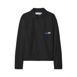 Off-White: Чёрная куртка 