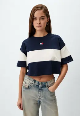 Tommy Hilfiger: Синяя футболка 