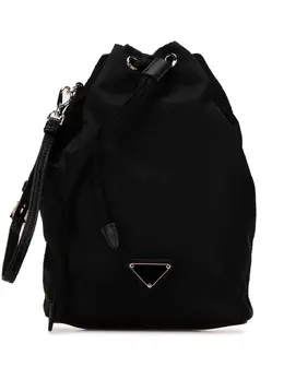 Prada Pre-Owned: Чёрная сумка 