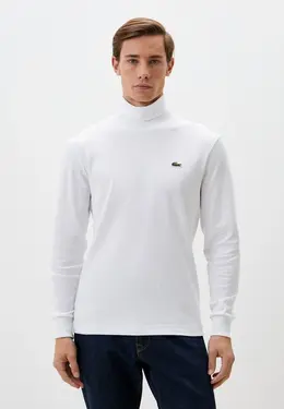 Lacoste: Белый свитер 