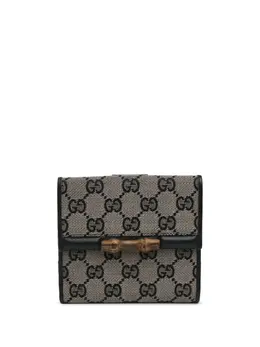 Gucci Pre-Owned: Коричневый кошелёк 