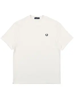 Fred Perry: Белая футболка 