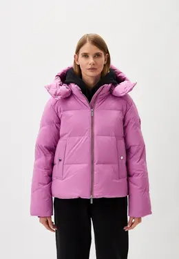 Woolrich: Розовый пуховик 