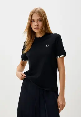 Fred Perry: Чёрная футболка 