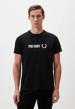 Fred Perry: Чёрная футболка 