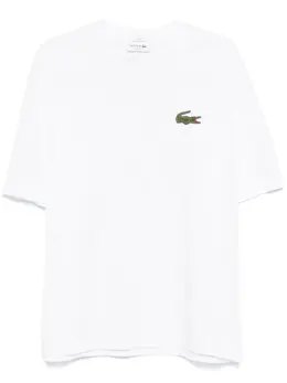 Lacoste: Белая футболка 