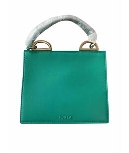 FURLA: Зелёная сумка 