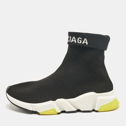 Balenciaga: Чёрные кроссовки  Speed Trainer