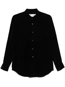 Comme Des Garçons: Бархатная рубашка 