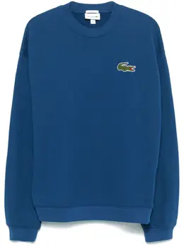 Lacoste: Голубой свитшот 