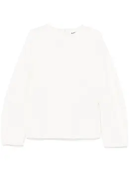 Jil Sander: Белый свитшот 