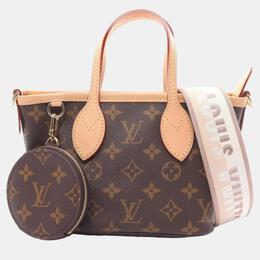 Louis Vuitton: Бежевая сумка  Neverfull