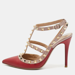 Valentino: Красные туфли  Rockstud