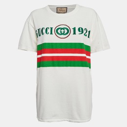 Gucci: Белая футболка 