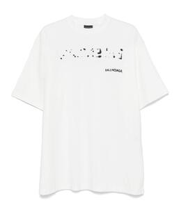 BALENCIAGA: Футболка с принтом 