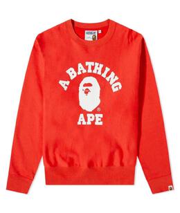 A BATHING APE: Красная толстовка 