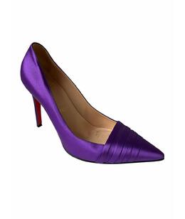 CHRISTIAN LOUBOUTIN: Фиолетовые туфли 