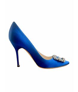 MANOLO BLAHNIK: Синие туфли 