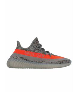 ADIDAS YEEZY: Серые кроссовки 