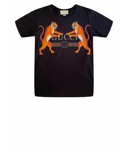 GUCCI: Хлопковая футболка 