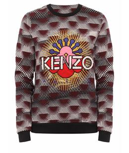 KENZO: Чёрная толстовка 