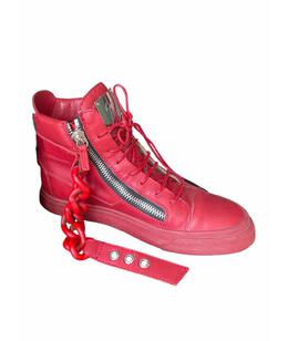 GIUSEPPE ZANOTTI DESIGN: Красные кеды 