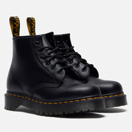 Dr. Martens: Чёрные ботинки 