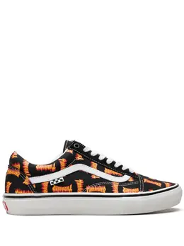 Vans: Чёрные кроссовки  Old Skool
