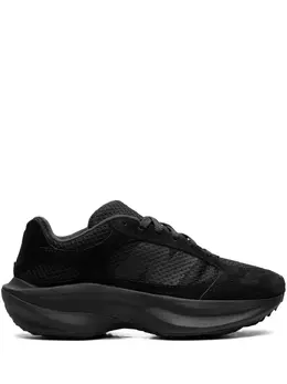 New Balance: Чёрные кроссовки 