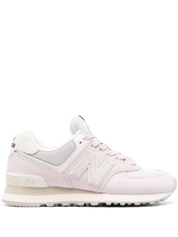 New Balance: Светлые кроссовки  574