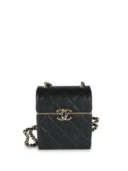 CHANEL Pre-Owned: Чёрная сумка 