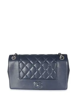 CHANEL Pre-Owned: Синяя сумка 
