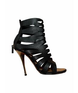 GIUSEPPE ZANOTTI DESIGN: Чёрные босоножки 