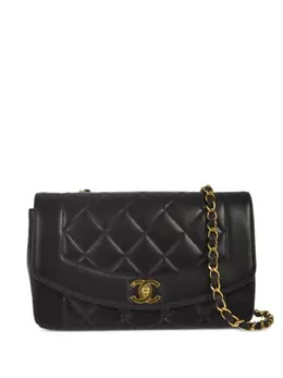 CHANEL Pre-Owned: Чёрная сумка 