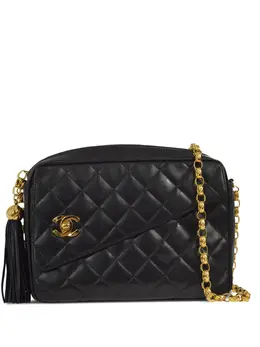 CHANEL Pre-Owned: Чёрная сумка 