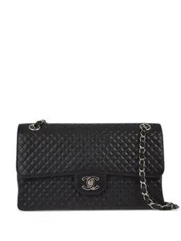 CHANEL Pre-Owned: Чёрная сумка 
