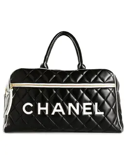 CHANEL Pre-Owned: Чёрная сумка 