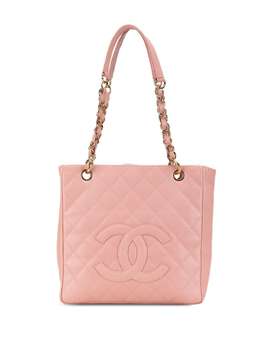 CHANEL Pre-Owned: Розовая сумка-шоппер 