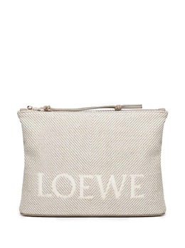 LOEWE: Клатч  Oblong