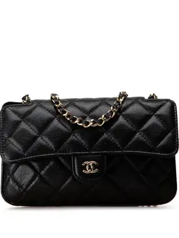 CHANEL Pre-Owned: Чёрная сумка-шоппер 