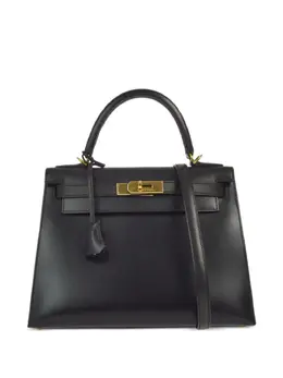 Hermès Pre-Owned: Чёрная сумка 