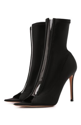 Gianvito Rossi: Чёрные ботинки 