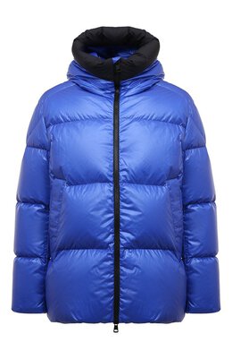 Moncler: Пуховик с воротником 