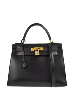 Hermès Pre-Owned: Чёрная сумка 